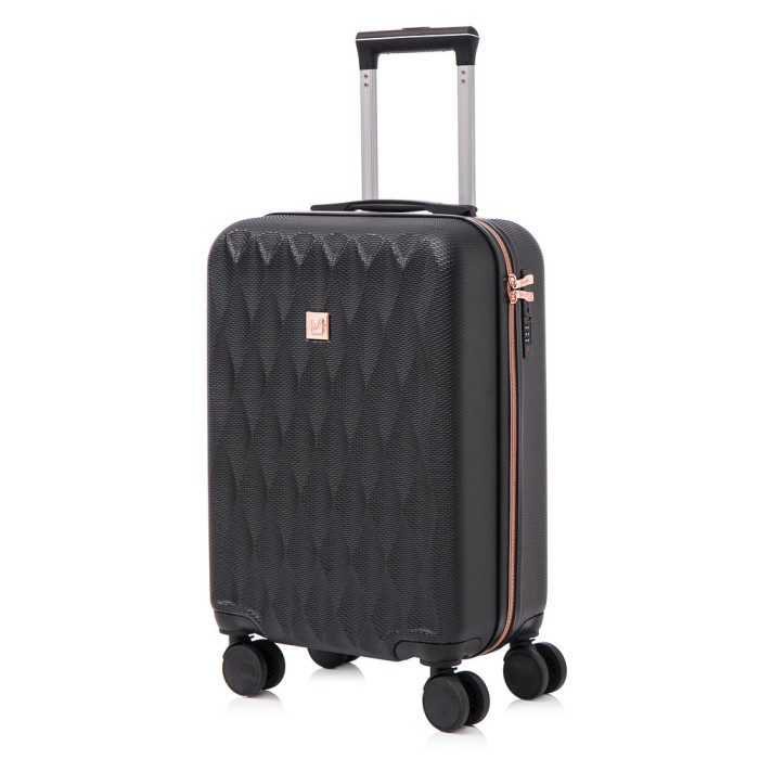 Чемодан Semi Line 20" (S) Black (T5722-2)  