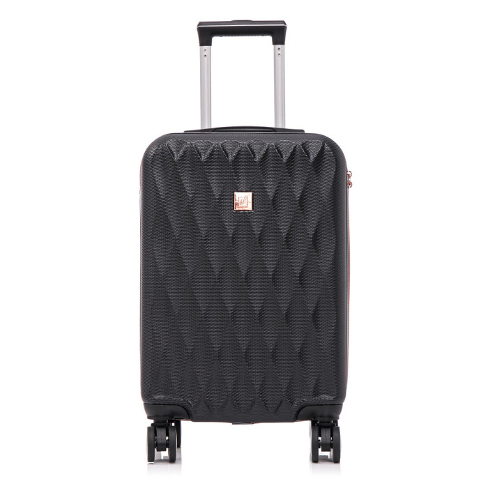 Чемодан Semi Line 20" (S) Black (T5722-2)  