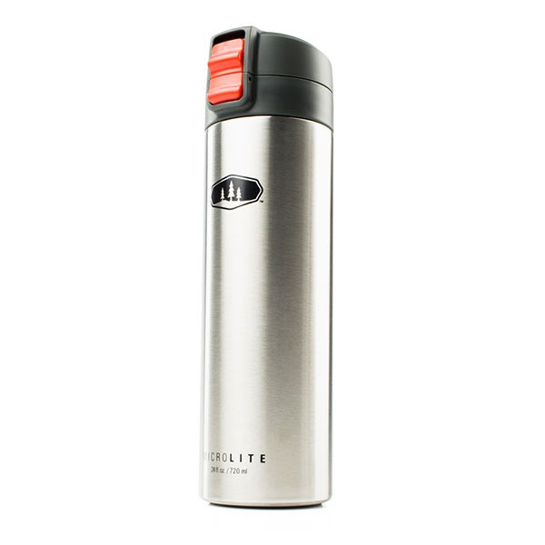 Термокружка GSI Outdoors Microlite 720 Flip (серебряная)  