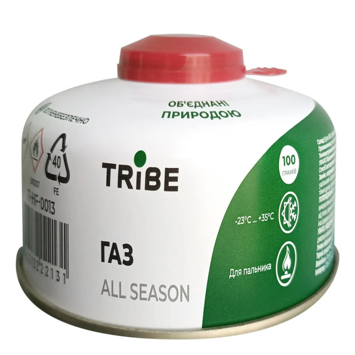 Картридж газовый Tribe резьбовой 100 г T-HF-0013  