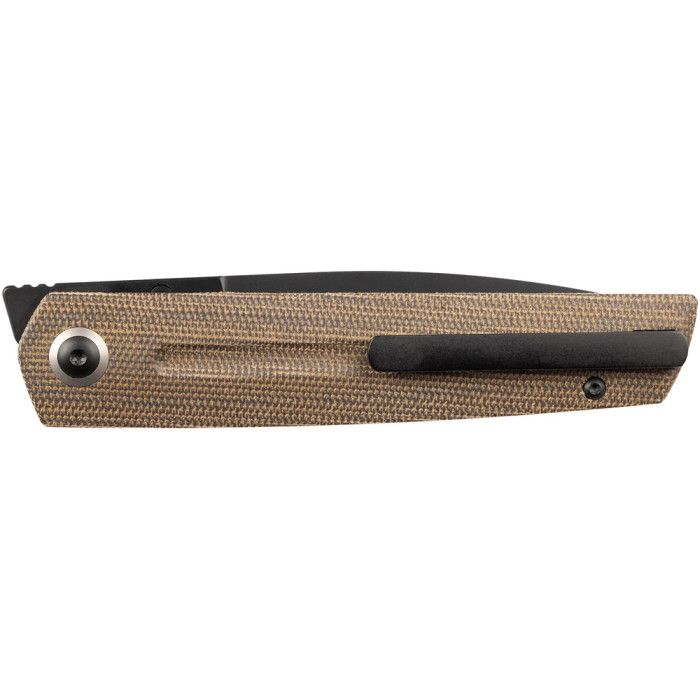 Нож Artisan Sirius Black Blade, S35VN Steel, Micarta od green  