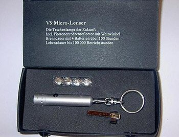 Фонарь-брелок Led Lenser V9 MICRO-LENSER, 13 лм (Коробка)  
