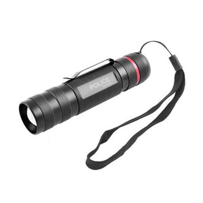 Карманный фонарь Police BL-T613-T6, серый XM-L, 1x18650 (3xAAA)