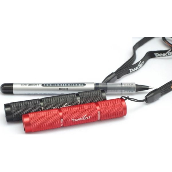 Фонарь-наключник Tank007 TK703, 120 лм (черный)  