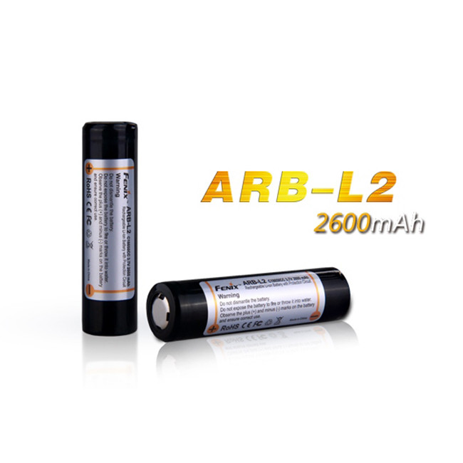 Аккумулятор 18650 2600 mAh Fenix с защитой 