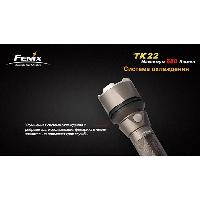 Ручной фонарь Fenix TK22 Cree XM-L2 (T6)  