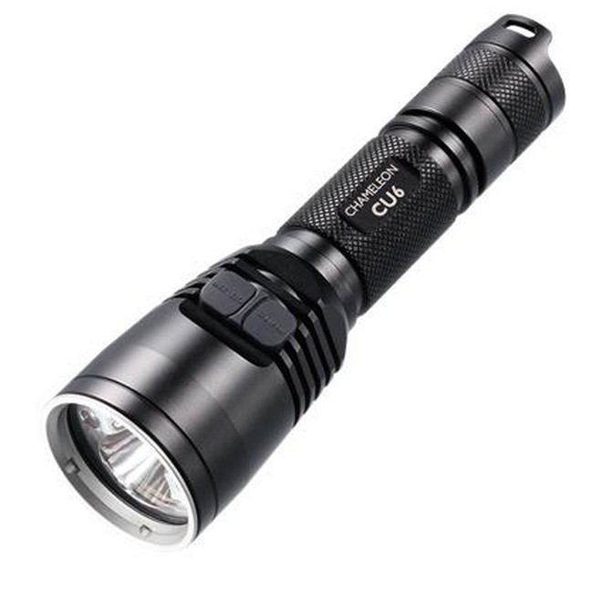 Тактический фонарь Nitecore CU6 (белый + ультрафиолет + RGB), 440 люмен  