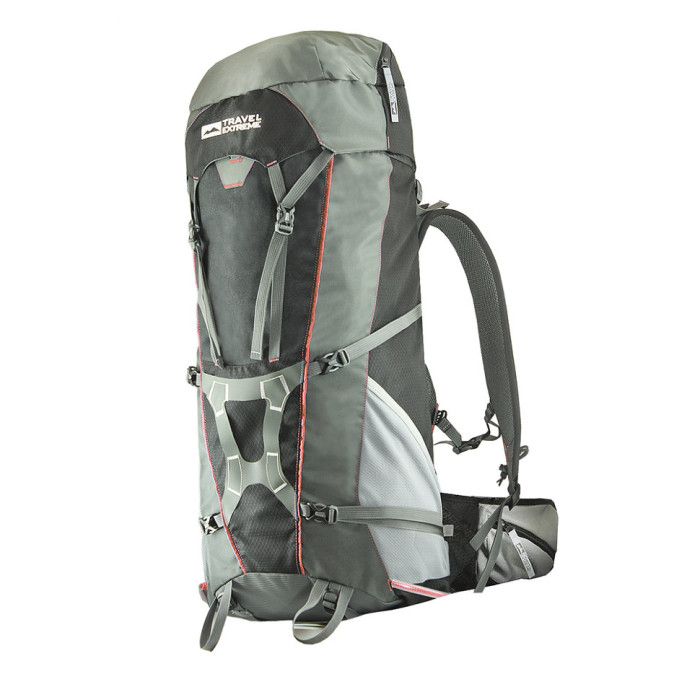 Рюкзак Travel Extreme Spur 42L, black-red  