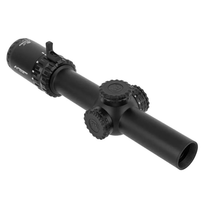 Прицел Primary Arms SLx 1-6×24, SFP, Gen IV, ACSS Aurora 5.56 Meters M6X S, 0.1 Mil, (Illuminated) black  