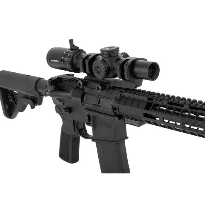 Прицел Primary Arms SLx 1-6×24, SFP, Gen IV, ACSS Aurora 5.56 Meters M6X S, 0.1 Mil, (Illuminated) black  