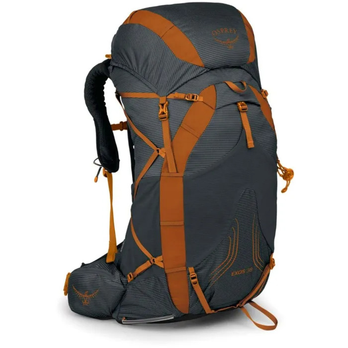 Рюкзак Osprey Exos 38 dark charcoal - L/XL - темно-серый  