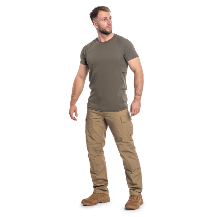 Термоактивная футболка Helikon-Tex Functional T-shirt - Quickly Dry - Olive Green, размер L  