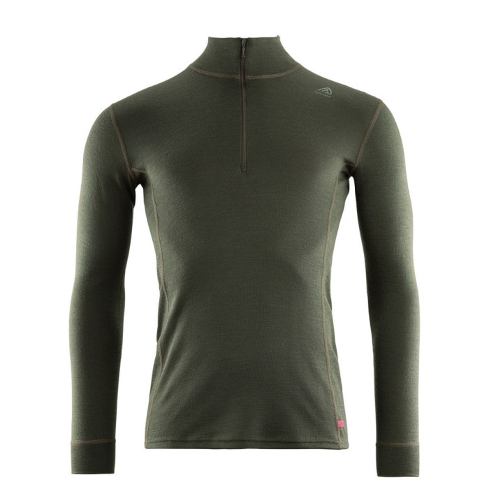 Термокофта мужская Aclima WarmWool 200 Mock Neck Men Olive Night M  