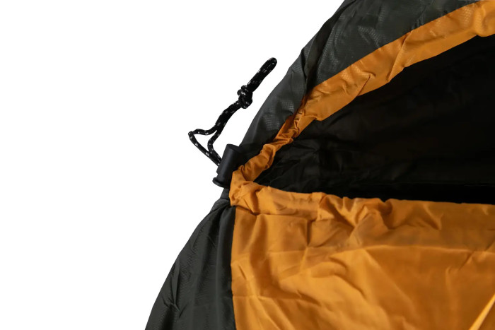 Спальный мешок Tramp Windy Light кокон правый yellow/grey 220/80-55 UTRS-055  