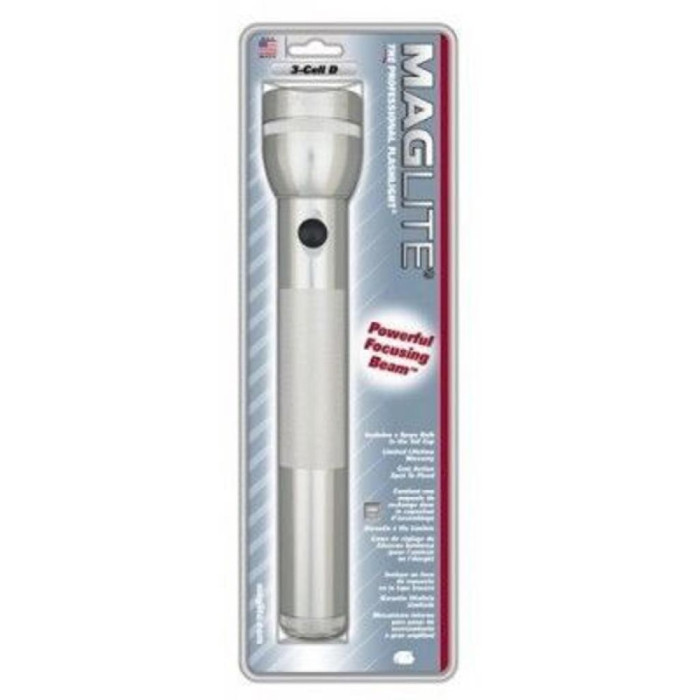 Ручной фонарь Maglite 3D , серебристый,LED (S3D106R)  