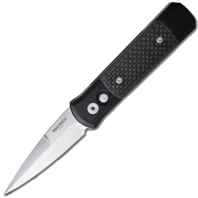 Нож Pro-Tech Godson Satin Aluminium/Carbon 704