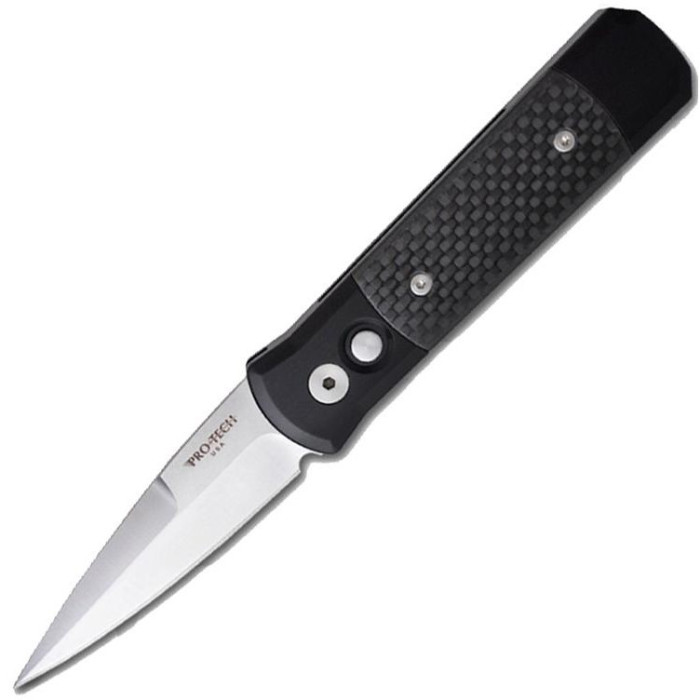 Нож Pro-Tech Godson Satin Aluminium/Carbon 704  