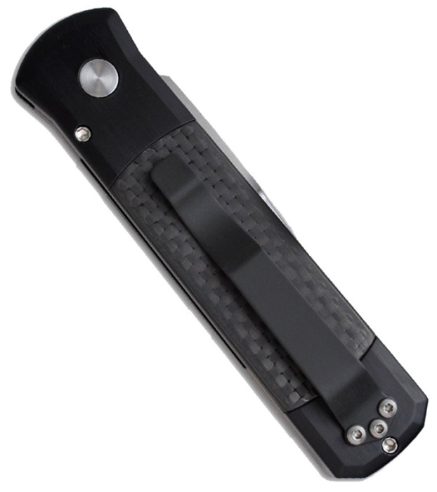 Нож Pro-Tech Godson Satin Aluminium/Carbon 704  