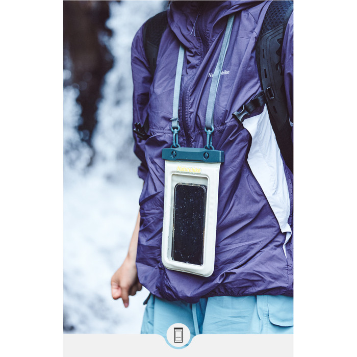 Водонепроницаемый чехол для телефона Naturehike CNK2300BS015, синий  