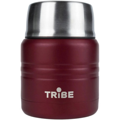 Термос Tribe Food Jar пищевой 0,35л T-DE-0021, red