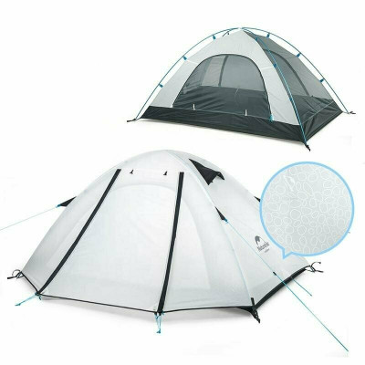 Палатка Naturehike P-Series NH18Z022-P, 210T / 65D, двухместная, белый
