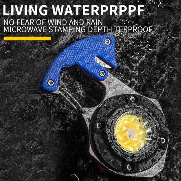 Фонарь Police MULTIFUNCTIONAL W5143-COB, multitool, Li-Ion аккумулятор, магнит, карабин, отвертка, ЗУ Type-C  