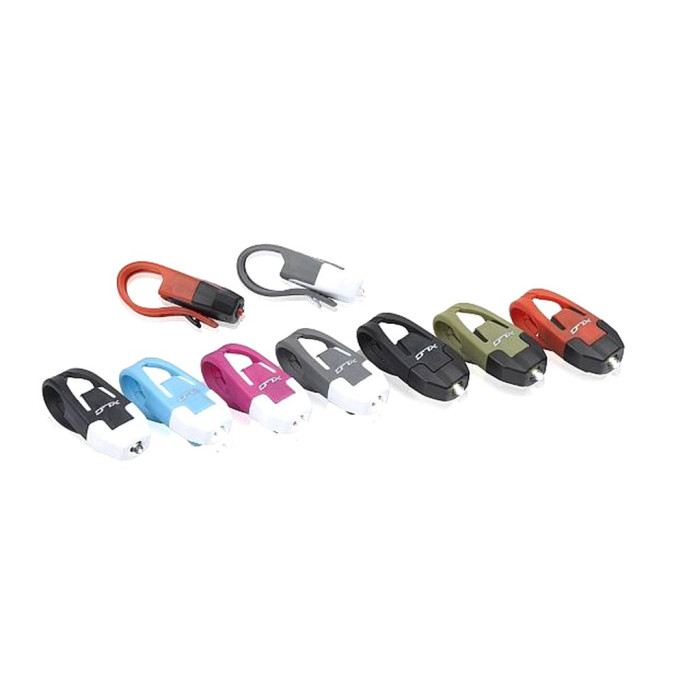Комплект мини мигалок XLC CL-S10 'Colours' красные 