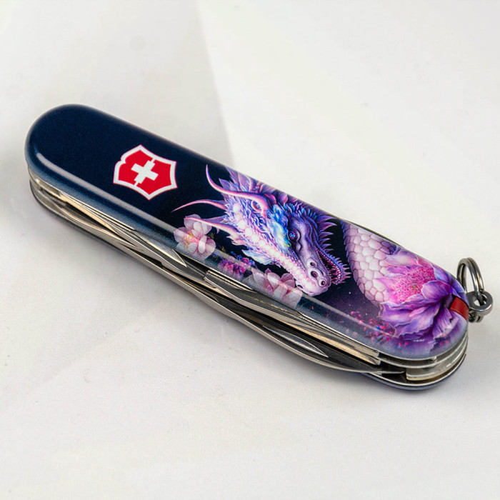 Складной нож Victorinox CLIMBER ZODIAC Волшебный дракон 1.3703.3.Z3280p  