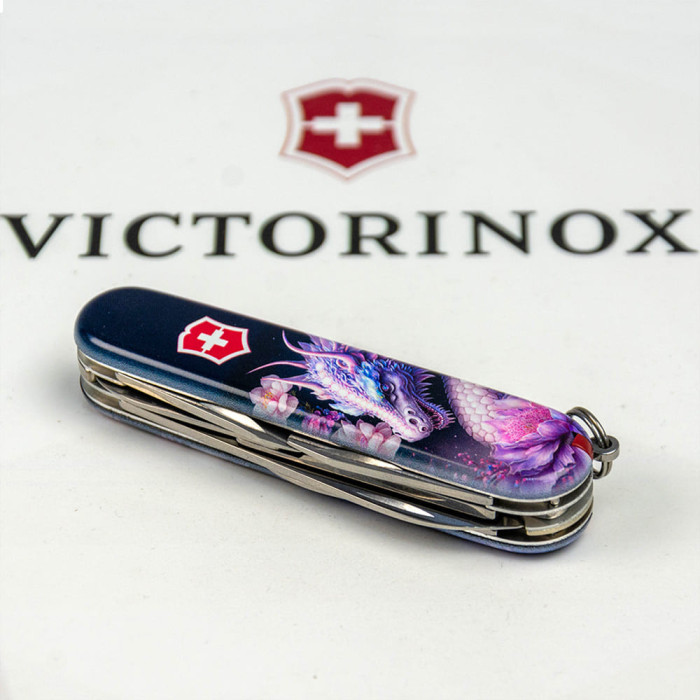 Складной нож Victorinox CLIMBER ZODIAC Волшебный дракон 1.3703.3.Z3280p  