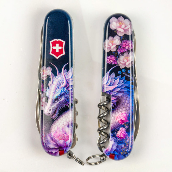 Складной нож Victorinox CLIMBER ZODIAC Волшебный дракон 1.3703.3.Z3280p  