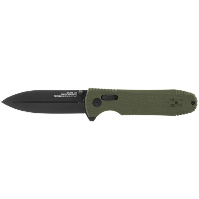 Нож SOG Pentagon XR OD Green (SOG 12-61-02-57)  