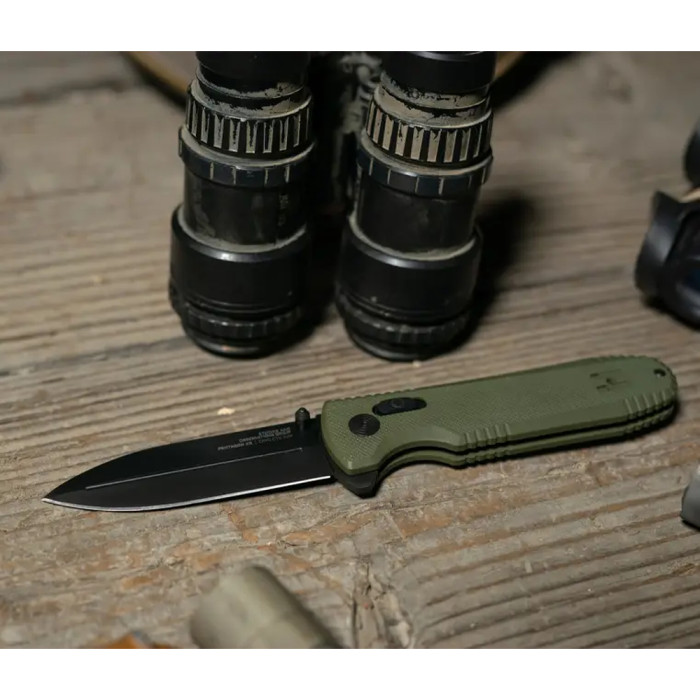 Нож SOG Pentagon XR OD Green (SOG 12-61-02-57)  