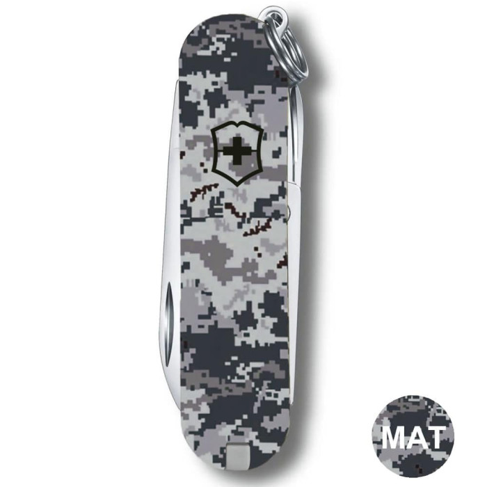 Складной нож Victorinox CLASSIC SD ARMY Пиксель синий 0.6223.3.W3942pw  