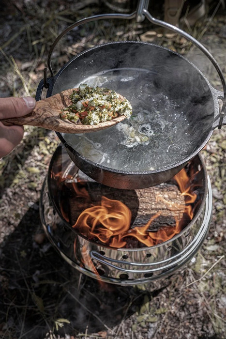 Казан-жаровня чугунная Petromax Dutch Oven ft9 плоское дно 7,5 л  