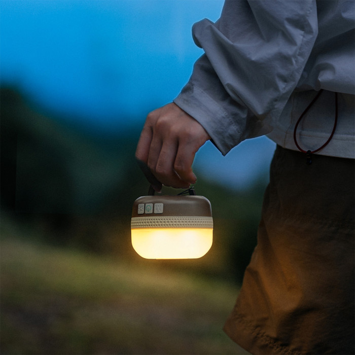 Фонарь кемпинговый Naturehike CNK2550ZM016, 4000 mAh, коричневый  