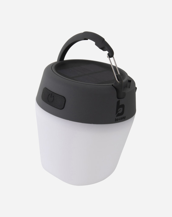 Фонарь кемпинговый Bo-Camp Wega Powerbank Solar 180 люмен, белый/серый/черный (5818735)  