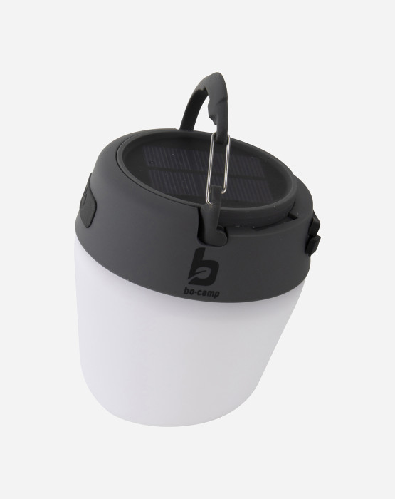 Фонарь кемпинговый Bo-Camp Wega Powerbank Solar 180 люмен, белый/серый/черный (5818735)  
