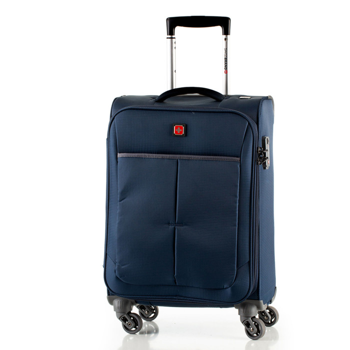 Чемодан Swissbrand Silkeborg (M) Navy (SWB_LLSIL940M) 