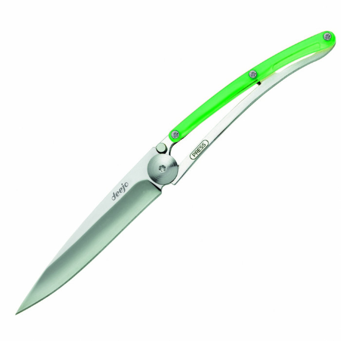 Нож Deejo Colors 27 g (зеленый)  