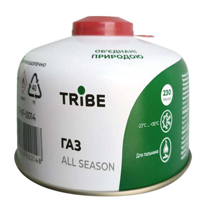 Картридж газовый Tribe резьбовой 230 г T-HF-0014  
