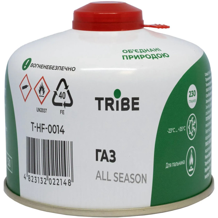 Картридж газовый Tribe резьбовой 230 г T-HF-0014  