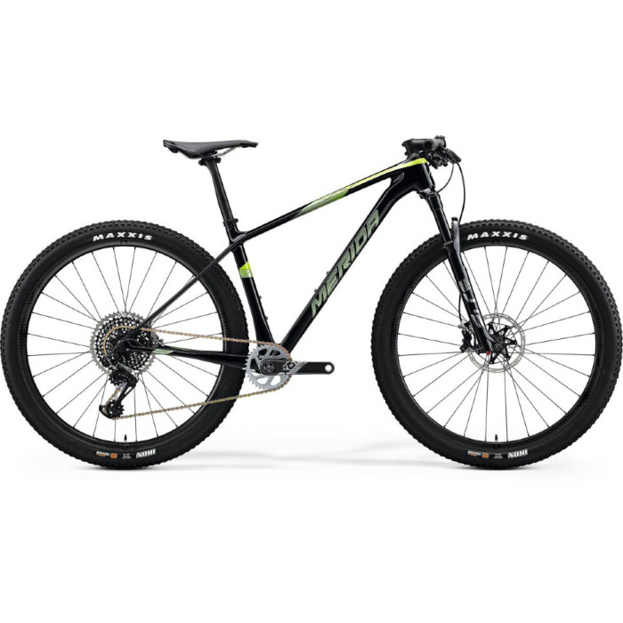 Велосипед Merida 2020 big.nine 8000 xl ud+transparent green(green)  