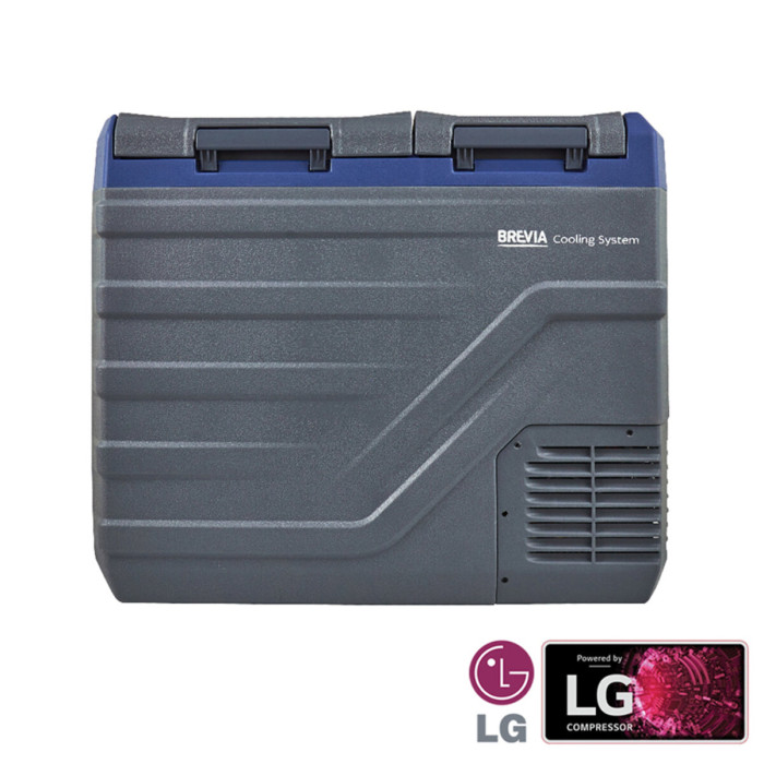 Холодильник автомобильный Brevia 39л (компрессор LG) двухкамерный 22965  