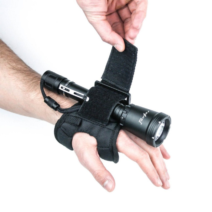 Крепление на руку для фонарей (диаметр корпуса фонаря 24-28 мм)  