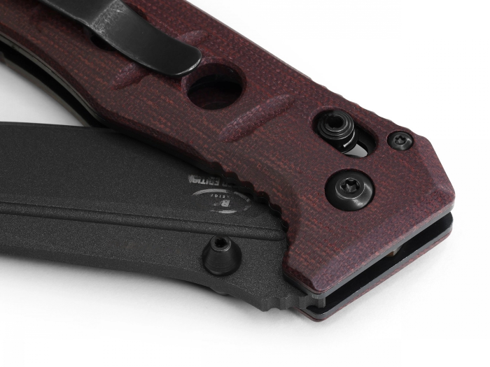 Нож Benchmade Sibert Mini Adamas, бордо, Limited 273BK-2201  