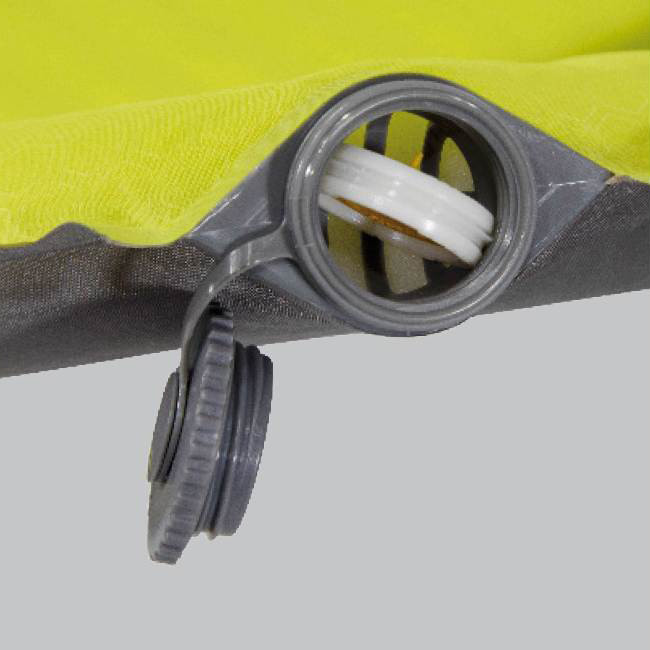 Коврик самонадувающийся High Peak Oregon XL 5 см Citronelle (41126)  