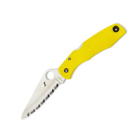 Нож Spyderco Pacific Salt, серрейтор (желтый)