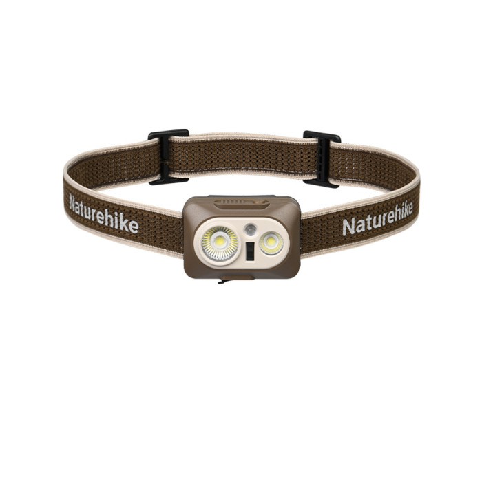 Фонарь налобный Naturehike CNK2450ZM010, коричневый  