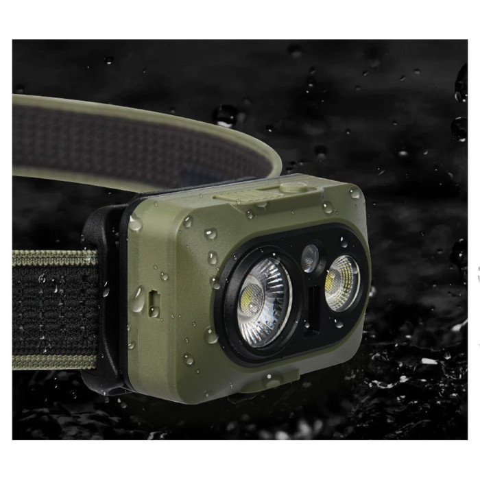 Фонарь налобный Naturehike CNK2450ZM010, коричневый  