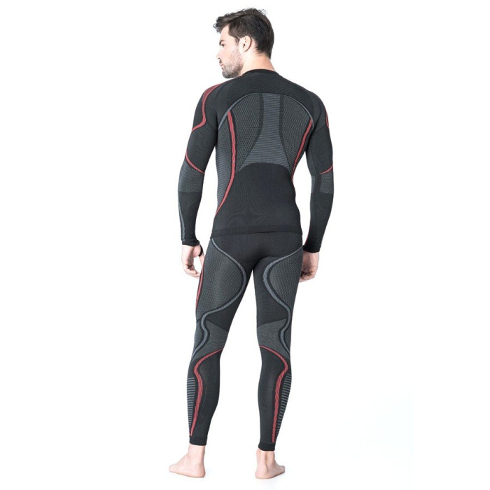 Футболка Accapi Ergoracing Long Sleeve Shirt Man 906 black/anthracite, XL/XXL  